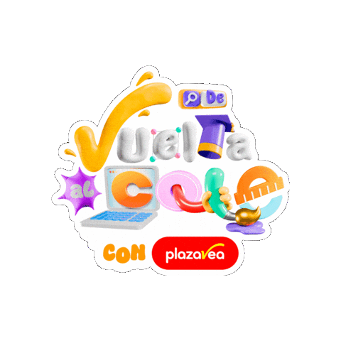 School Cole Sticker by plazaVea