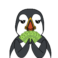 Making Money Sticker by Puffins