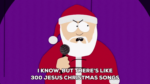 angry santa GIF by South Park 