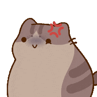 Angry Neko Sticker by Bichi Mao