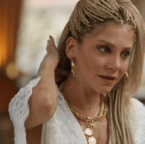 Confused Hair GIF