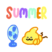 Boiling Hot Summer Sticker by DINOSALLY