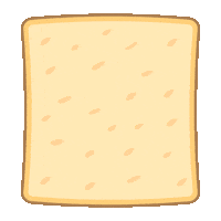 dagoncollective breakfast lunch egg bread Sticker