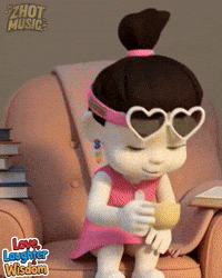 Bedtime Story Book Lover GIF by Zhotcita