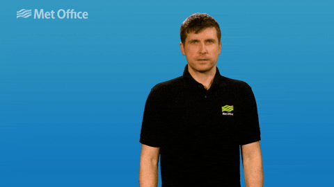 Sign Language Words GIF by Met Office weather