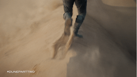 Dune Movie Running GIF by Warner Bros. Pictures