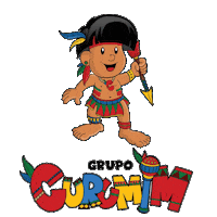 curumimkids festa crianças indio brincar Sticker
