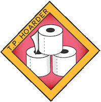 Stay Home Toilet Paper Sticker