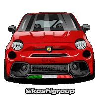 Cars Italy Sticker by Koshi Group