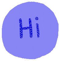 Say Hi Hello Sticker