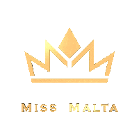 Logo Modelling Sticker by Miss Malta Official
