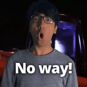 No way!