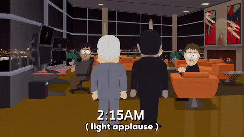 obama celebrate GIF by South Park 