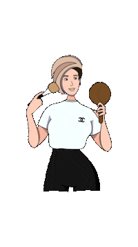 Movka beauty makeup enjoy freedom Sticker