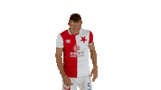 i am here football Sticker by SK Slavia Praha