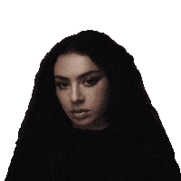 Charli Xcx Lettering Sticker by Espelho