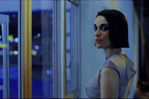 redhearse giphydvr st vincent annie clark red hearse GIF