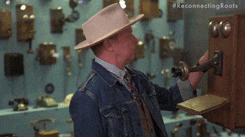 Pick Up Hello GIF by Reconnecting Roots