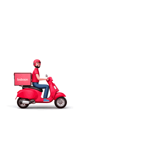 baboondelivery  Sticker