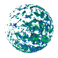 3D Glitch Sticker by Quasi Crystals