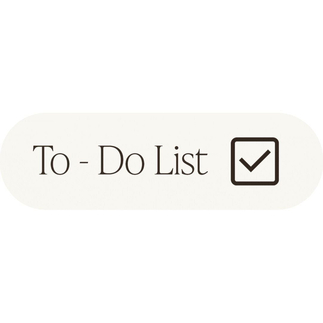 To Do Branding Sticker by Orijin Studio