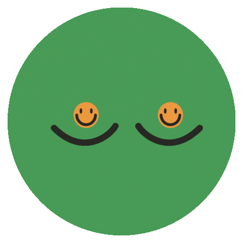 wittytittiescomedy giphyupload smile comedy green Sticker