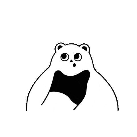 sosocommunication giphyupload bear question 캐릭터 Sticker