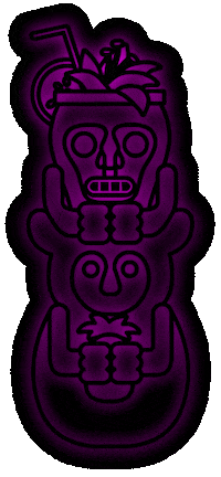 Neon Cocktails Sticker by ColectivoIcaro