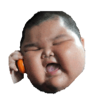 fat STICKER by imoji