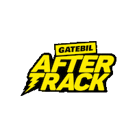gatebil gatebil aftertrack Sticker