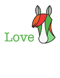 Horse Treat Sticker by Ginger Biscuits