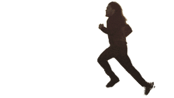 run running Sticker by Sony Music Australia