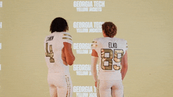 Georgia Tech Football Sport GIF by Georgia Tech Yellow Jackets
