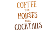 Coffee Horse Sticker by Saddle and Sage