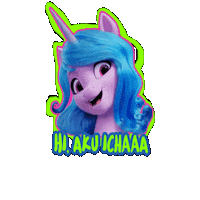 Bounce Unicorn Sticker