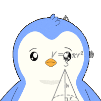 School Think Sticker by Pudgy Penguins