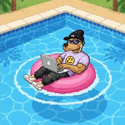 Work From Home Dog GIF by SkyDog Social