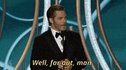 far out man GIF by Golden Globes