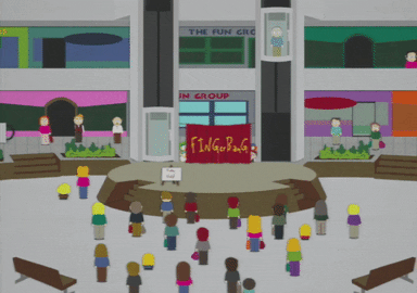 stage gathering GIF by South Park 