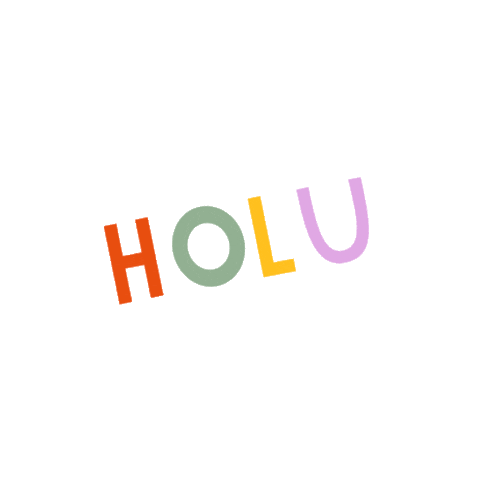Holu Hello Sticker