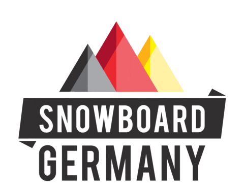 snowboardgermany giphyupload germany snowboard deutschland Sticker