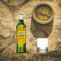 CuttySarkWhisky adventure bottle cocktails map GIF