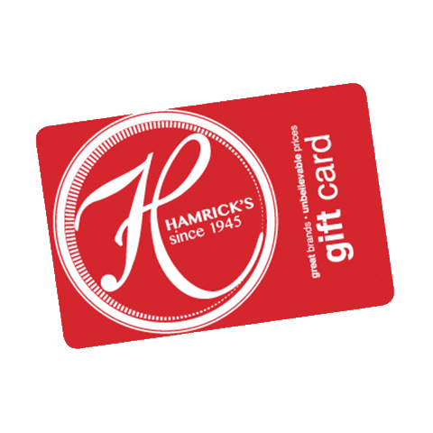 shopwithhamricks giphyupload wow giftcard hamricks Sticker