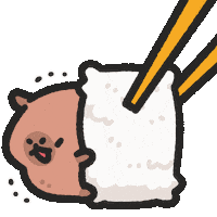 Sushi 不要 Sticker by sansanplanet