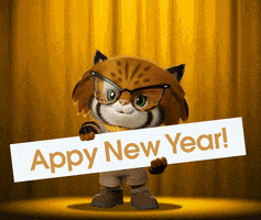 New Year Cat GIF by AppExchange