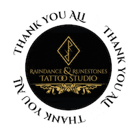 Ali Tattoos Sticker by Raindance & Runestones Tattoo Studio