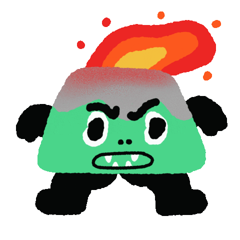 mikrosil giphyupload animation illustration angry Sticker