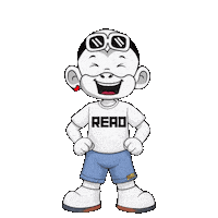 Read Comic Strip Sticker by Zhot Shop