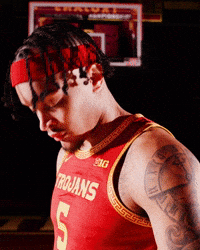 Basketball Hoops GIF by USC Trojans