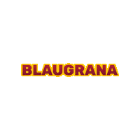 Scc Blaugrana Sticker by Sportobuddy